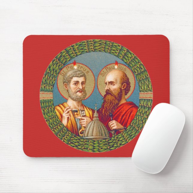 SS. Peter and Paul, Apostles (JMAS 01) Mouse Pad (With Mouse)