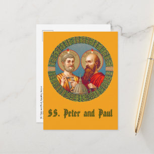 SS. Peter and Paul, Apostles (JMAS 01) Postcard