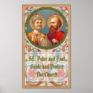 SS. Peter and Paul, Apostles (JMAS 01) Poster