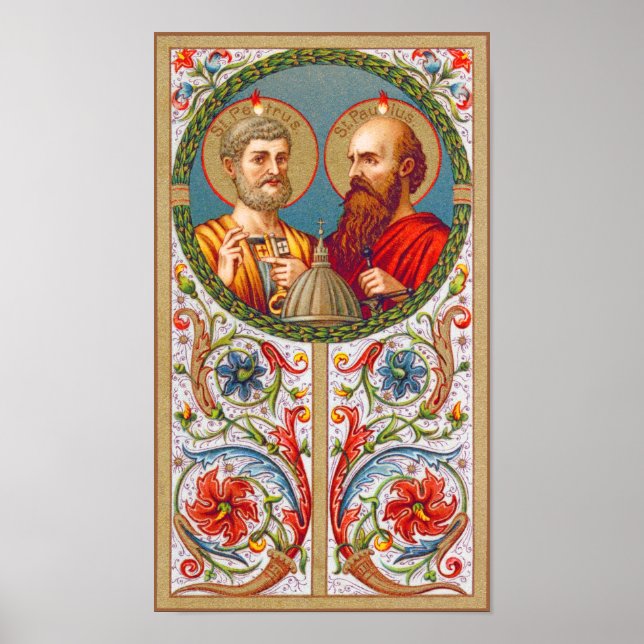SS. Peter and Paul, Apostles (JMAS 01) Poster (Front)
