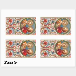 SS. Peter and Paul, Apostles (JMAS 01) Rectangular Sticker
