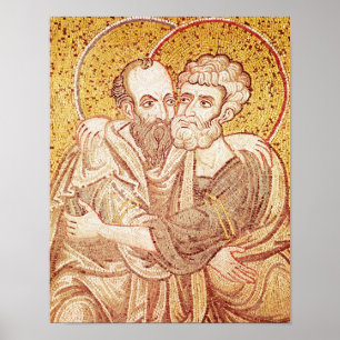 SS. Peter and Paul Embracing Poster