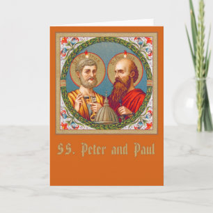 SS. Peter and Paul (JMAS 01) Blank Greeting Card