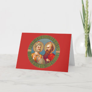 SS. Peter and Paul (JMAS 01) Blank Greeting Card