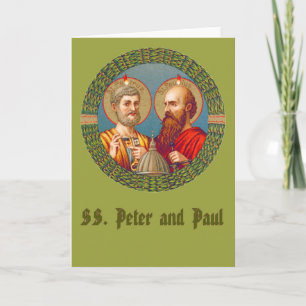 SS. Peter and Paul (JMAS 01) Blank Greeting Card