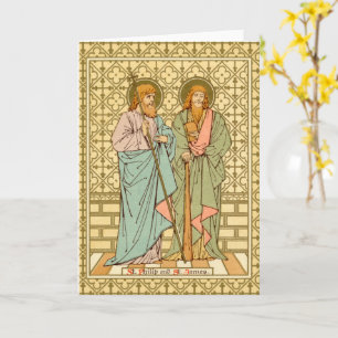 SS Philip & James the Less (RLS15) Blank Greeting Card