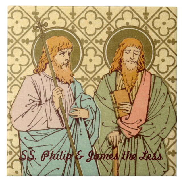 SS. Philip & James the Less (RLS 15) Ceramic Tile (Front)