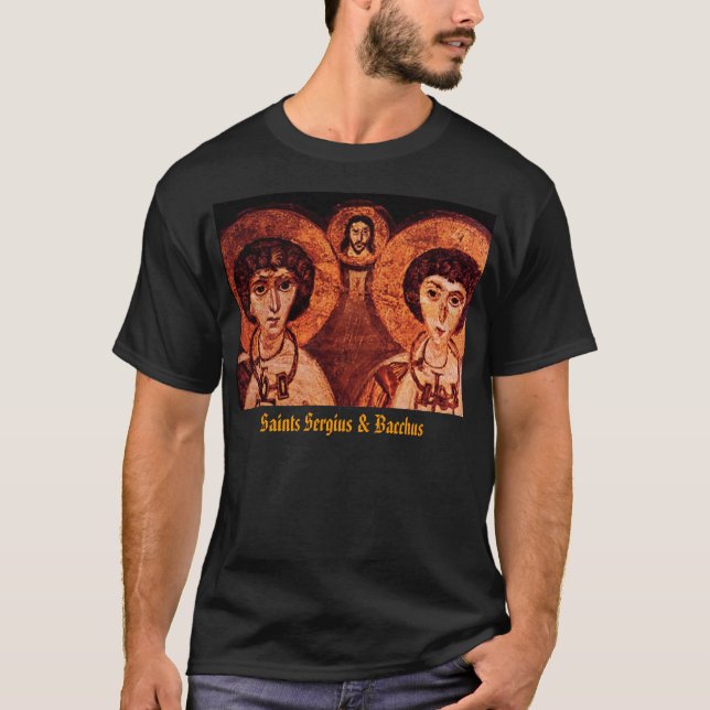 Ss. Sergius & Bacchus, Saints Sergius & Bacchus T-Shirt (Front)