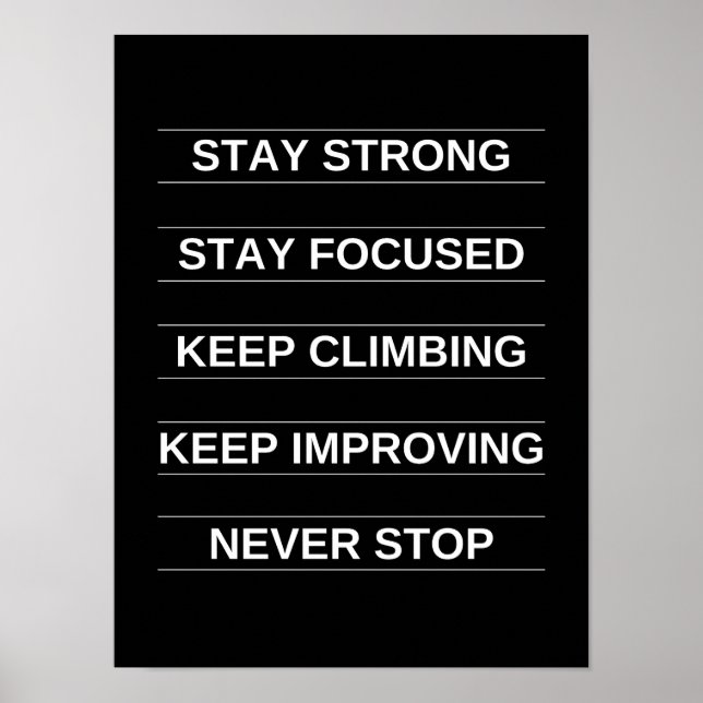 SS, SF, KC, KI, NS - Motivational Poster (Front)