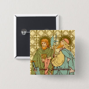 SS. Simon & Jude Thaddeus (RLS 16) 15 Cm Square Badge
