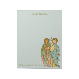 SS. Simon & Jude Thaddeus  (RLS 16) 8.5"x11" Notepad