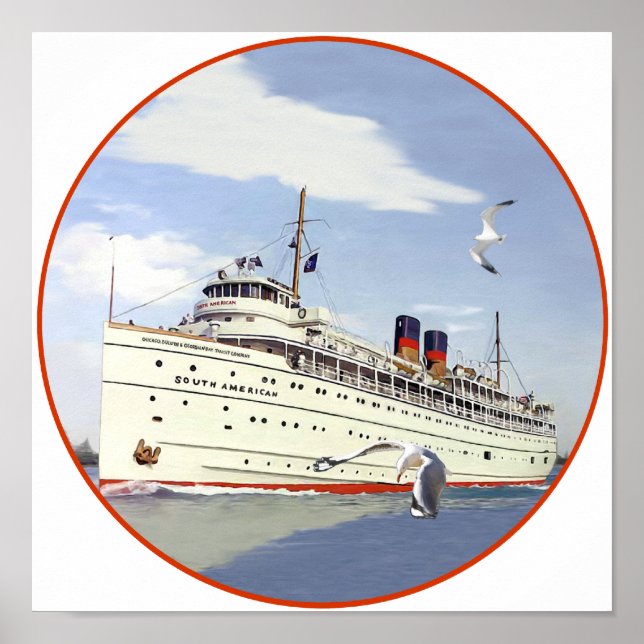 SS South American Poster (Front)