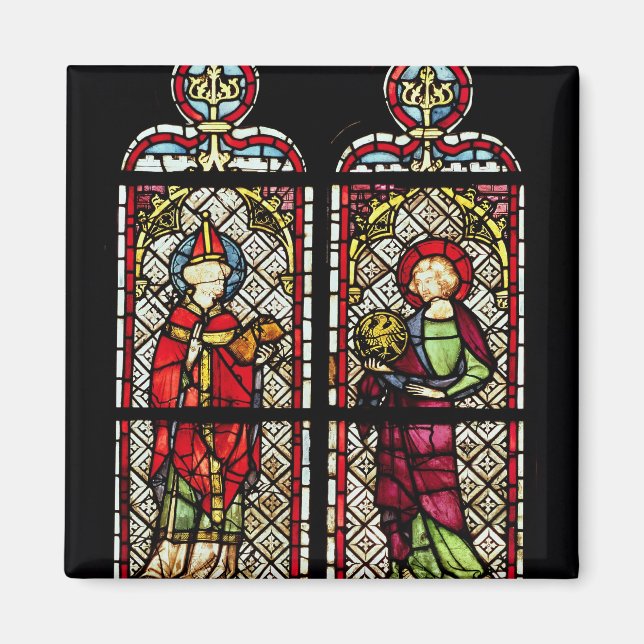 SS. Sylvester and John the Evangelist Magnet (Front)