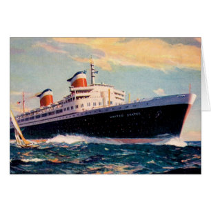 ss United States at Sea