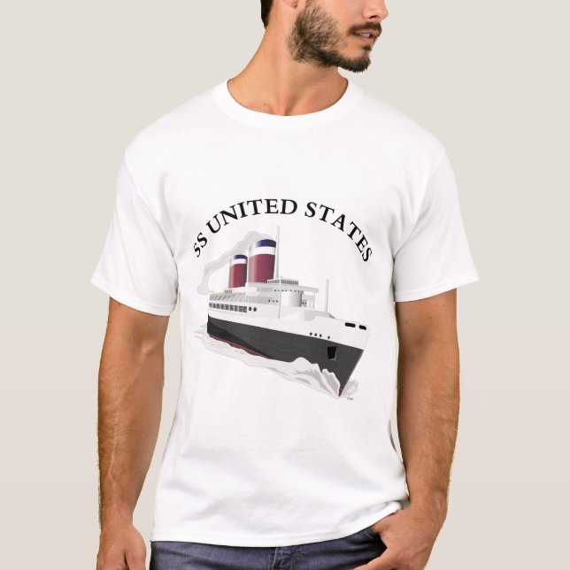 SS United States Underway T-Shirt (Front)