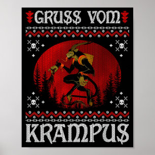 Ss Vom Krampus Christmas Evil Xmas Horror Ugly Swe Poster