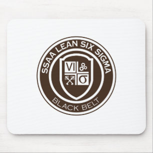 SSAA BLACK BELT MOUSE PAD