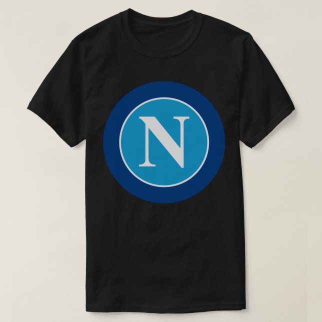 SSC Napoli Serie A Italy Team Logo Essential T-Shi T-Shirt (Design Front)