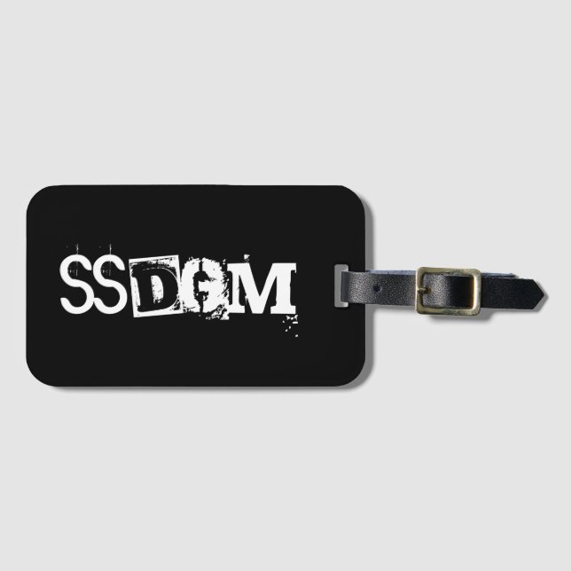 SSDGM Luggage Tag (Front Horizontal)