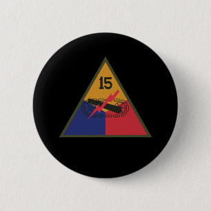 SSI - 15th Armoured Division 6 Cm Round Badge