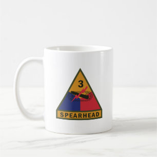 SSI - 3rd Armoured Division w Name Tape Coffee Mug