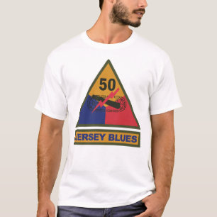 SSI - 50th Armoured Division w Name Tape T-Shirt