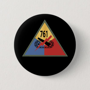 SSI - 761st Tank Battalion 6 Cm Round Badge