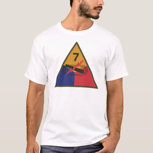 SSI - 7th Armoured Division T-Shirt (Front)