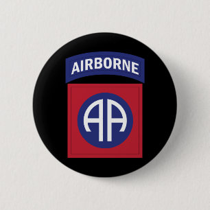 SSI - 82nd Airborne Division 6 Cm Round Badge