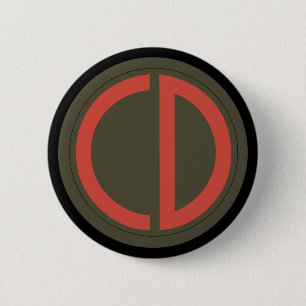 SSI - 85th Infantry Division 6 Cm Round Badge