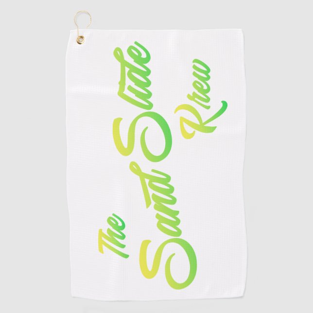 SSK Limelight Golf Towel (Front)