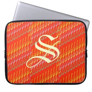 SsParade Orange Glow Laptop Sleeve