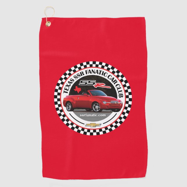 SSR Car Club Golf Towel (Front)