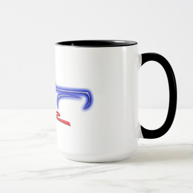 SSR Pacific Blue Silhoutte Mug (Right)