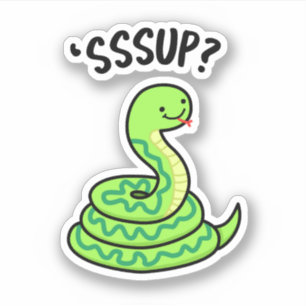 Sssup Funny Hissing Snake Pun 