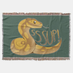 SSSup! Throw Blanket