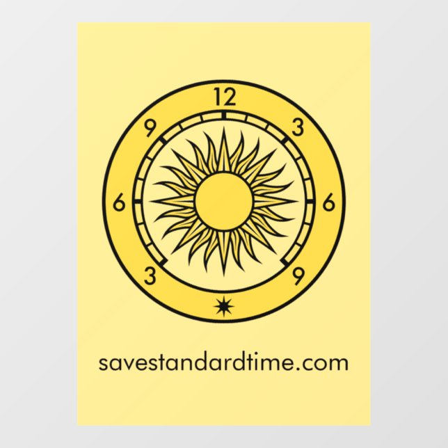 SST Logo Window Cling With Website (Sheet)