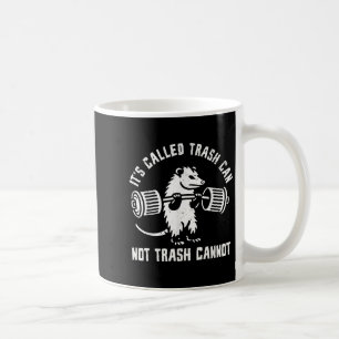 Ssum Ossum Trash Can Trash Cannot Funny Joke Ossum Coffee Mug