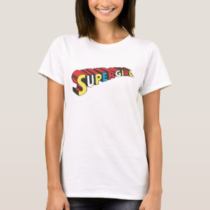 SSupergirl Colorful Logo T-Shirt