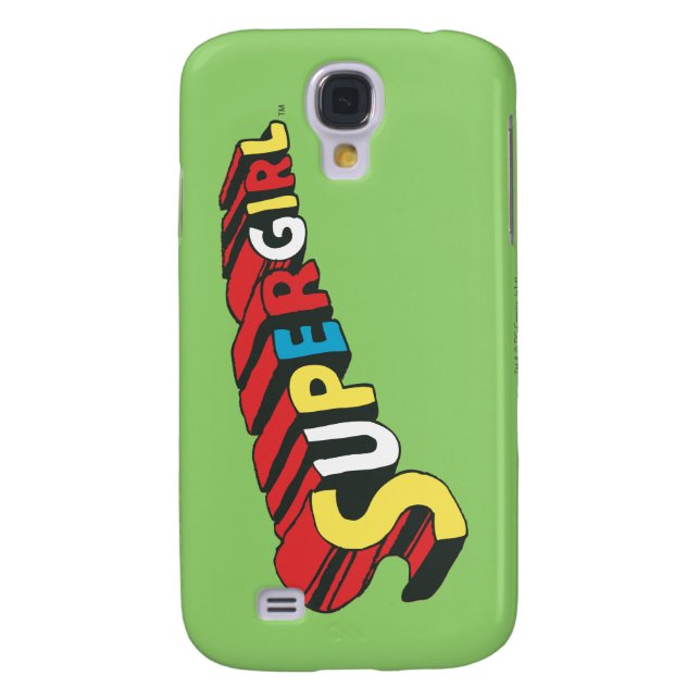 SSupergirl Colourful  Logo Case-Mate Samsung Galaxy Case (Back)
