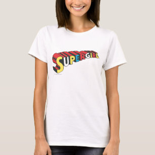 SSupergirl Colourful Logo T-Shirt