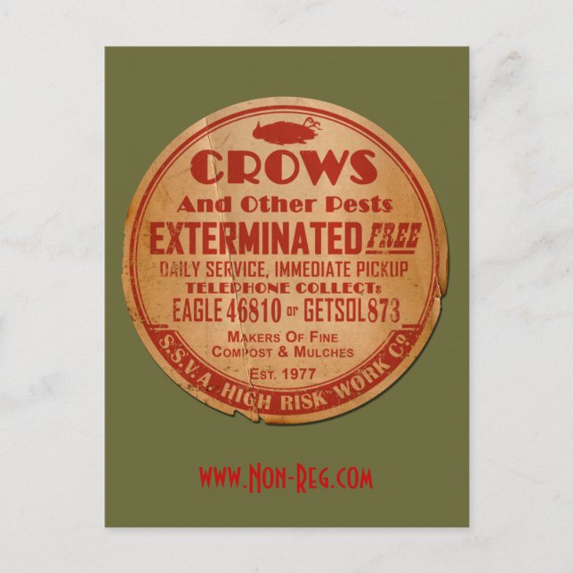 SSVA High-Risk Work Co Postcard (Front)