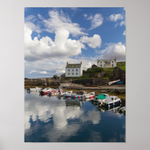St Abbs, Scotland   Poster