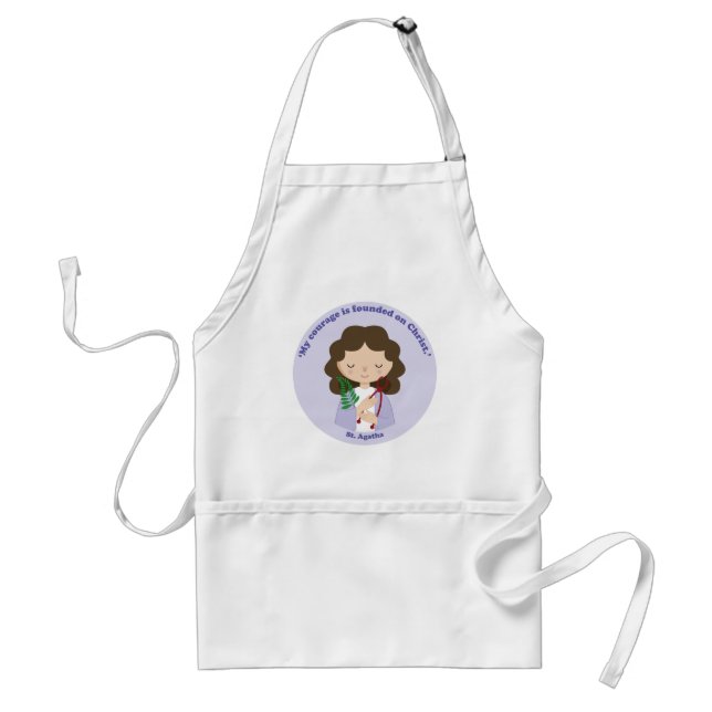 St. Agatha Standard Apron (Front)