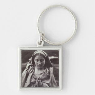 St. Agnes (albumen print) Key Ring