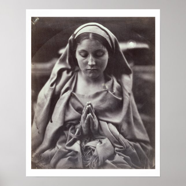 St. Agnes (albumen print) Poster (Front)