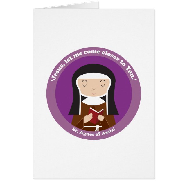 St. Agnes of Assisi (Front)