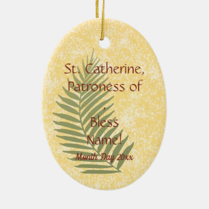 St. Agnes of Rome (BC 01) Ceramic Ornament