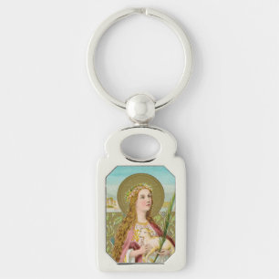 St. Agnes of Rome (BC 01) Key Ring