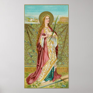 St. Agnes of Rome (BC 01) Poster